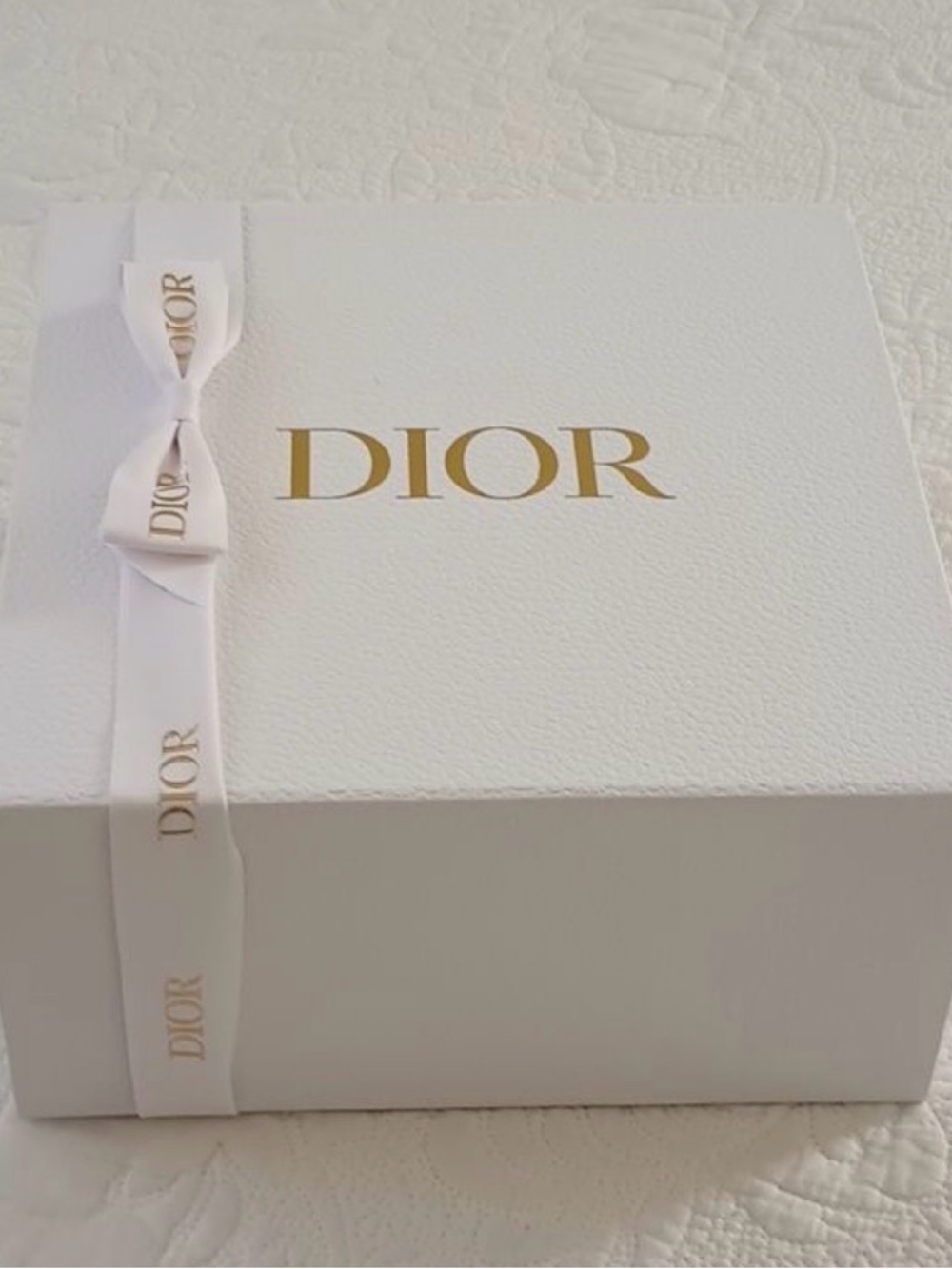 🧡NEW Bundle Dior White Gift Box with Shopping Bag